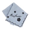 MARY QUANT 000293-0004-01 Gauze Handkerchief 0004 (Blue) Mariquant/Marikwa Women's Women's