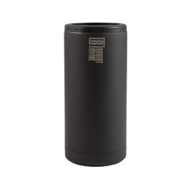 Cambridge Silversmiths Matte Black Robert Irvine Insulated 12 oz Slim Can Cooler-Set of 2