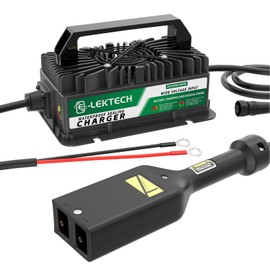 36 Volt Golf Carts Battery Charger 15AMP for Club Car & EZGO Golf Cart with D-Style Plug