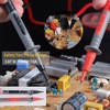 TKDMR 18Pcs Soft Silicone Electrician Test Leads Kit CAT III