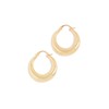SHASHI Women's St. Germain Hoops, Gold, One Size