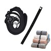 LELE LIFE 30Pcs Clothes Storage Elastic Band, Adjustable Clothing Storage