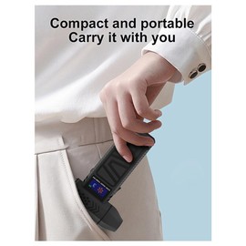 Aswalling New X3-M Turbo Jet Fan Powerful Air Blower 130000RPM Adjustable Wind Speed 52m/S Blower Brushless Motor (8000mah)