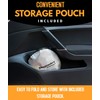 Magnelex Windshield Sun Shade - Reflective Fabric Blocks Sun and