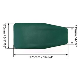 rflaueo 2pcs 37 x 17 cm Flexible Draining Tool Reusable Foldable Oil Funnel General Purpose Funnel for Discharging Oil from Cars/Trucks/Motorcycles(U301-2)