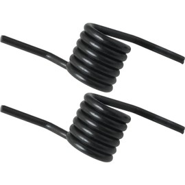 2Pcs Black Horizontal Return Reinforcement Steel Spring Torque Handle Reset Floor Hydraulic Jack Accessories,Pulling and Lifting