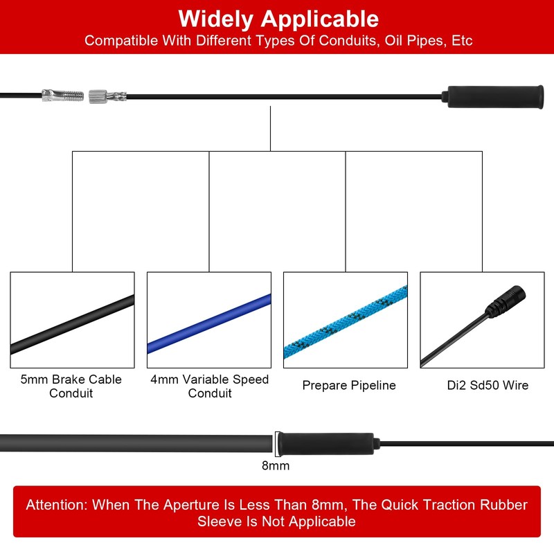 GOSHIES Bicycle Internal Cable Management Tool Bicycle Inner Cable Guide