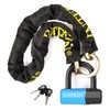 INTEKIN Motorcycle Chain Locks 3.1FT Bicycle Locks 10mm/0.42inch Thick Security