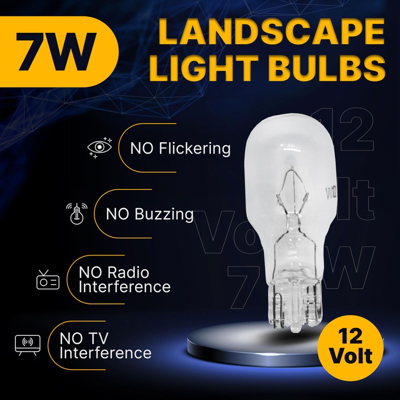 Diximus 12 Volt 7 Watt Low Voltage T5 Landscape Bulb