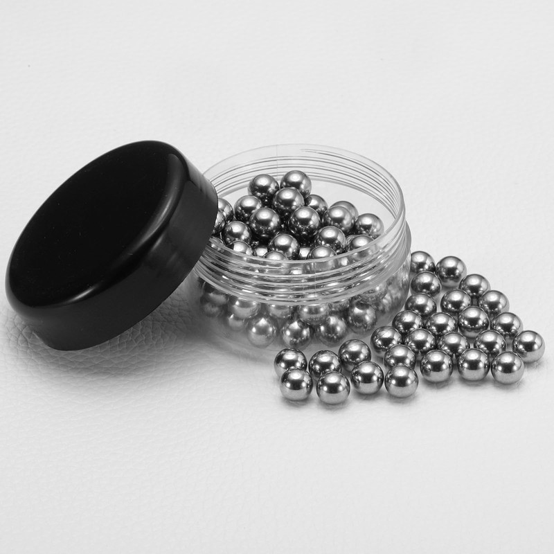 sourcing map 100 Pcs 7 mm Bearing Balls Chrome Steel