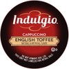 Indulgio Cappuccino, English Toffee, 12-Count Single Serve Cup for Keurig