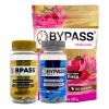 Bypass Bpri Malteada Fresa + Duo Cápsulas Azul Dorado