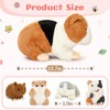 Karister 5 Pieces Guinea Pig Stuffed Animal, 19.7" Mommy Hamster