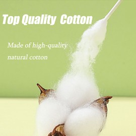 160pcs Safety Cotton Swabs with Large Tips for Newborn, Babies,Infants, Kids, Children