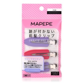 Mapepe Non-Tracing Bangs Clip (PU & PK) MAPEPE, Stainless Steel