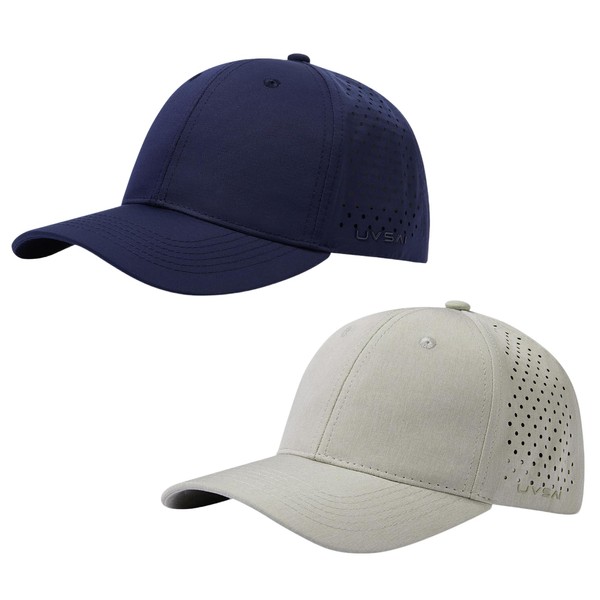 UVSAI UPF 50+ Performance Water Resistant Baseball Cap Lightweight Breathable