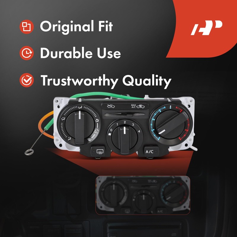 A-Premium Heater Climate Control Panel Module Compatible with Nissan Versa