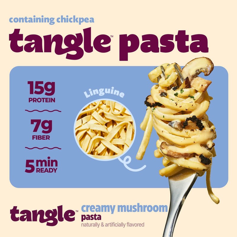 Samyang Tangle Creamy Mushroom Linguine Truffle and Shiitake Flavor Savory