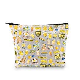 Zuo Bao Lemonade Cosmetic Bag Lemon Lover Gift Sensory Play Friends Trip Gift Lemonade Squad Lemonade Stand (Lemonade)