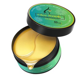 GLEE NOOK 24k Gold eye mask Collagen Hydrogel Under Eye Patches for Dark Circles and Puffiness