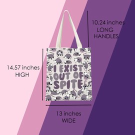 Funny Possum Gift Opossum Tote Bag Possum Lover Gift Opossum Owner Gift Possum Mom Gift (Exist Tote)