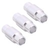 Dilwe Inline Skates Spacer, Wheel Bearing Spacers, 10Pcs Aluminium Inline