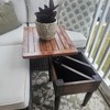 HAKZEON 2 PCS 9.52 Inch Lift Up Top Coffee Table