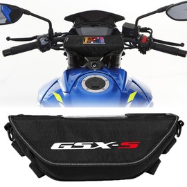 For GSX-S750 GSX750S gsx-s750 GSX GSX S750 Motorcycle Handle Bag, Waterproof, Dustproof, Splashproof, Convenient Visual Navigation, Convenient Storage for Travel