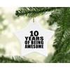 Designsify Christmas Tree Ornaments - Xmas Decorations Gifts - 10th