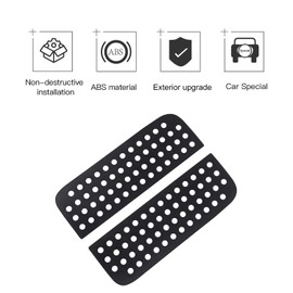 JeCar Car Rear Window Glass Cover Trim for 2018-2021 Jeep Wrangler JL & Unlimited 4-Door, for 2020-2021 Jeep Gladiator JT