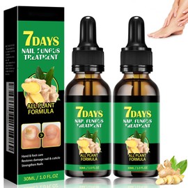 Ingwer-Nagelserum, Ingwer-Nagelpflege und Wachstumsserum, Ginger Nail Treatment Strengthener, Nagelwachstums- und Reparaturserum, Schutz & Stärkung Brüchiger Nägel (2pcs)