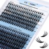 Lash Clusters D Curl 240 Pcs Individual Lashes 10D/20D/30D/40D Cluster