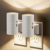 JandCase Night Lights Plug into Wall, Dimmable Night Light Plug