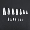14pcs Caulking Nozzle Stainless Steel Sealant Nozzle Applicator Finishing Tool