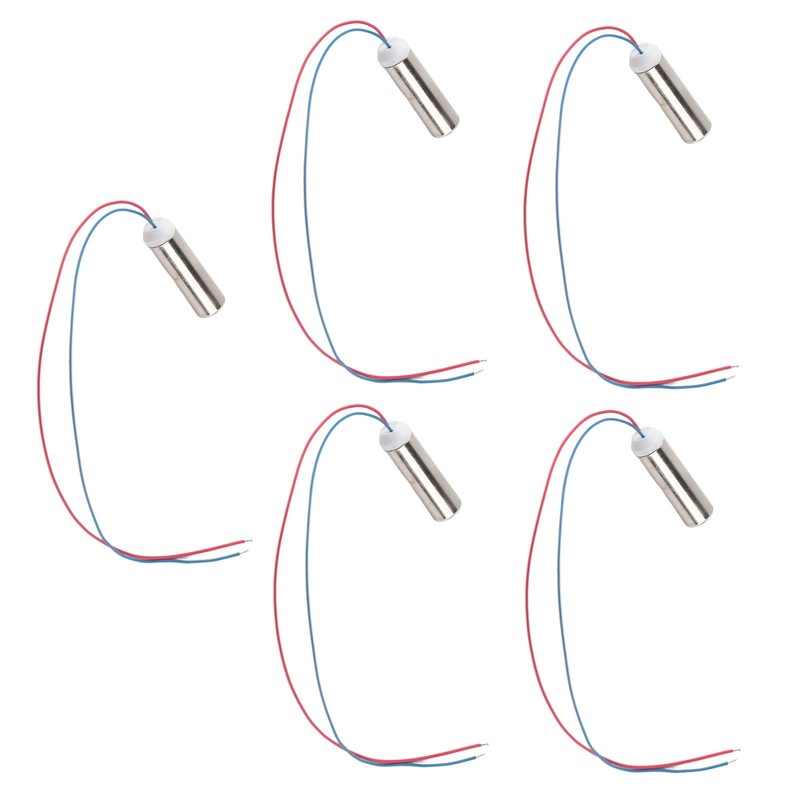 Miniature Vibration Motor Waterproof Motar 5V Iron Plastic 5pcs 14500RPM