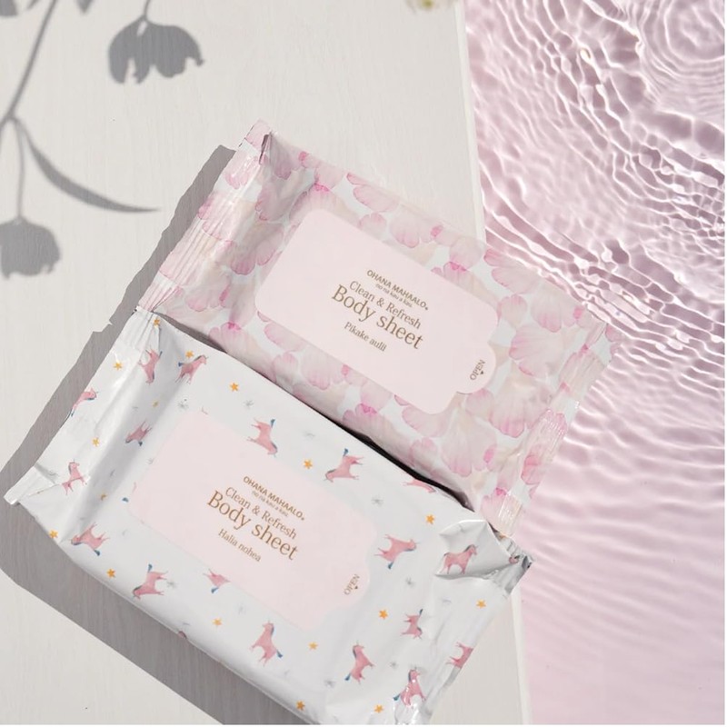 オハナマハロ リフレッシュボディシート ピカケアウリィ