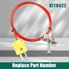 YUXIVCNE KIT0422 Upgraded Thermocouple Probe Kit Replacement for Traeger 575/780