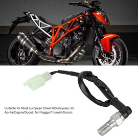 Ausla ABS Hydraulic Brake Switch, M10 x 1.0 Brake Light Switch, Single Line Motorcycle Brake Pressure 640 690 950 990