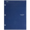 Five Star Folder, 4-pocket, File Folder, Navy (Pack of 3)
