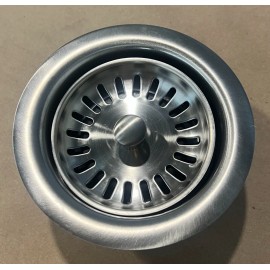 Mountain Plumbing MT200EV/BRS Complete Sink Strainer BRUSHED STAINLESS STEEL New