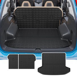 Rongtaod Cargo Mat Compatible with 2023 2024 2025 2026 Kia Sportage Trunk Mat Cargo Mat TPE Cargo Liner Back Seat Cover Protector Sportage Accessories (Backrest Mats+Trunk Mat)