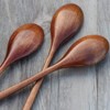 Wooden Spoon Fork Knife Eating Flatware Set Portable Utensil Set