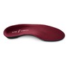 Sore Dawgs Achiever Support Insoles for Mid-Arch Active Footwear, Red,