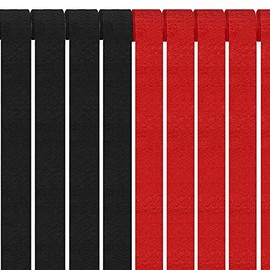 81 Feet Black and Red Party Streamers, 6 Rolls Black and Red Crepe Paper Streamers Decorations
