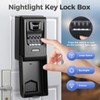 PAIRIER Key Safe with Illuminated Number Code