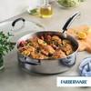 Farberware Brilliance Stainless Steel Saute Pan/Jumbo Cooker with Lid and