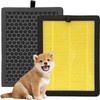 WOCASE 2 Packs ClearAir-A5 Pet Filter Compatible with Vewior ClearAir-A5