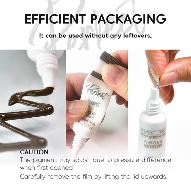 Doreme Perfect Brows Red Brown Permanent Makeup Microblading Brow Pigment