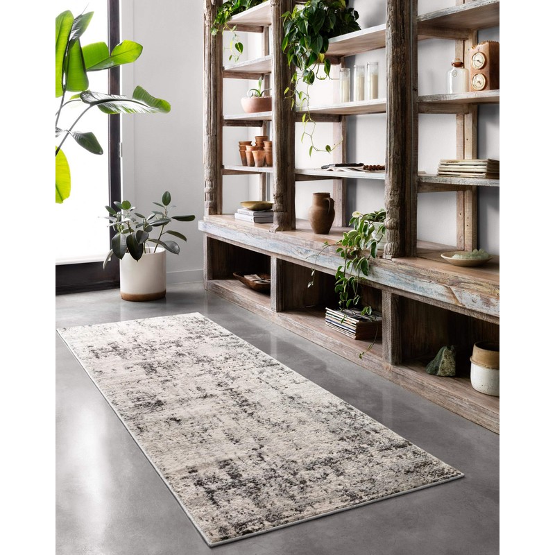 Loloi ll Alchemy Area Rug, 7'-11" x 10'-6", Silver/Grey