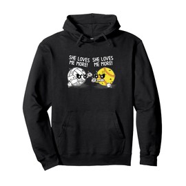 She Loves Me More - Volleyball Softball - Sports Lover Gifts Pullover Hoodie